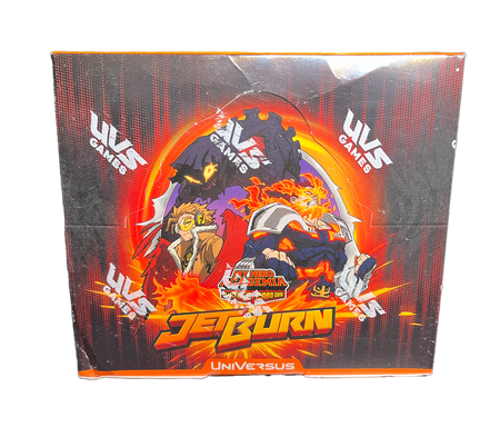 my hero academia jet burn booster box MHA Jet Burn (Set 6) Booster Box